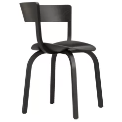 Thonet 404 F Stoel Donkerbruin