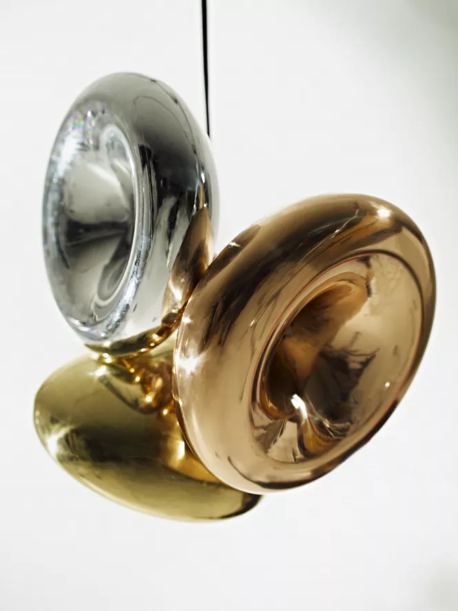 Tom Dixon Void Hanglamp Messing LED 8 Tom Dixon Void Hanglamp Messing LED - Afbeelding 8