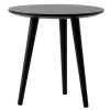 &tradition In Between SK13 Bijzettafel Ø48 Black Lacquered Oak