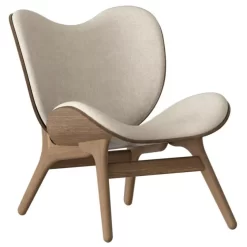 Umage A Conversation Piece Low Fauteuil Donker Eiken, White Sands