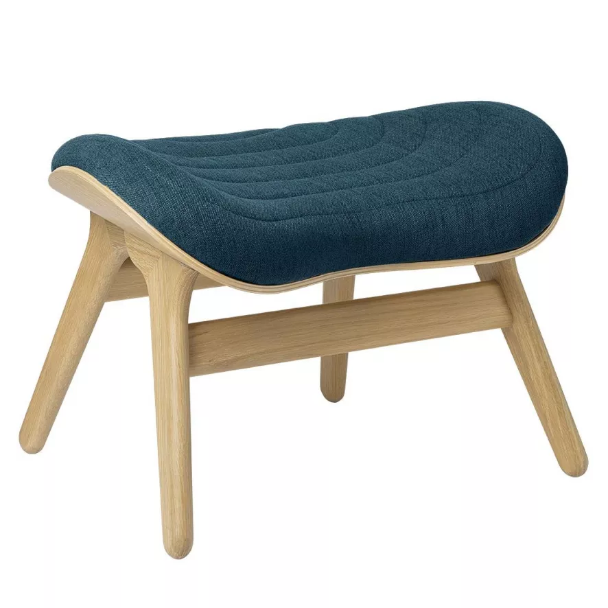 Umage A Conversation Piece Voetenbank Naturel Eiken, Tangerine 3 Umage A Conversation Piece Voetenbank Naturel Eiken, Tangerine - Afbeelding 3