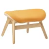 Umage A Conversation Piece Voetenbank Naturel Eiken, Tangerine