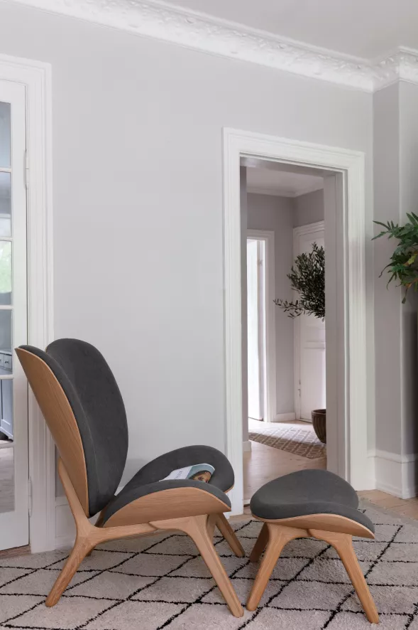 Umage A Conversation Piece Voetenbank Naturel Eiken, Tangerine 8 Umage A Conversation Piece Voetenbank Naturel Eiken, Tangerine - Afbeelding 8