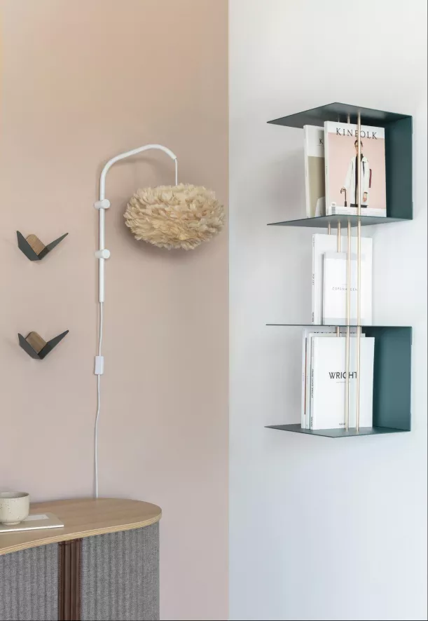 Umage Butterflies Haak Medium Pearl White 3 Umage Butterflies Haak Medium Pearl White - Afbeelding 3