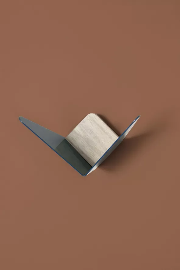 Umage Butterflies Haak Medium Pearl White 2 Umage Butterflies Haak Medium Pearl White - Afbeelding 2