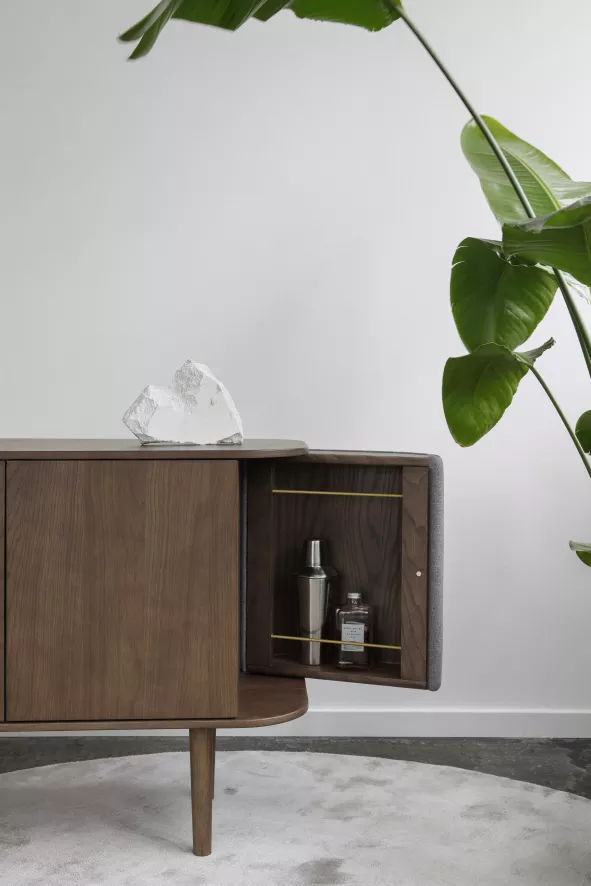 Umage Treasures 3 Dressoir Donker Eiken, Sugar Brown 5 Umage Treasures 3 Dressoir Donker Eiken, Sugar Brown - Afbeelding 5