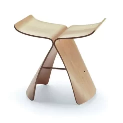 Vitra Tweedekansje - Butterfly Stool Kruk Esdoorn