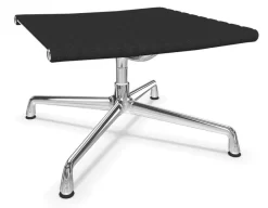 Vitra EA 125 Voetenbank Hopsak Donkergrijs, Onderstel Verchroomd