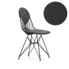Vitra Eames Wire Chair DKR-2 Stoel Gepoedercoat Onderstel, Hopsak 05