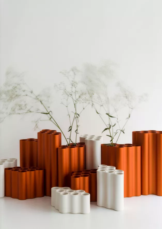 Vitra Nuage Vaas Large Steel Blue 15 Vitra Nuage Vaas Large Steel Blue - Afbeelding 15