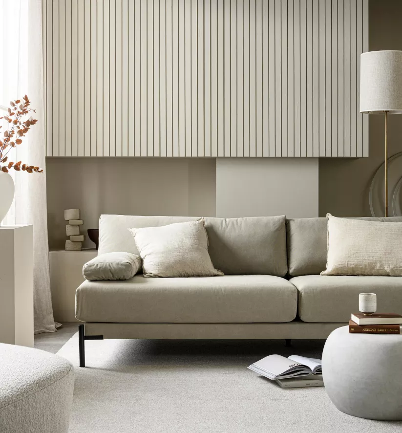 Vtwonen Sleeve 3-zits Bank Canvas Mokka 3 Vtwonen Sleeve 3-zits Bank Canvas Mokka - Afbeelding 3