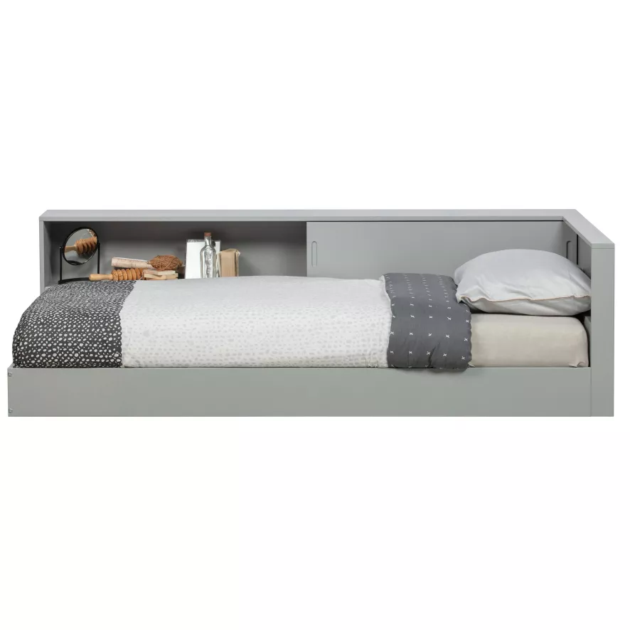 WOOOD Exclusive Connect Bed 90x200 Betongrijs 3 WOOOD Exclusive Connect Bed 90x200 Betongrijs - Afbeelding 3