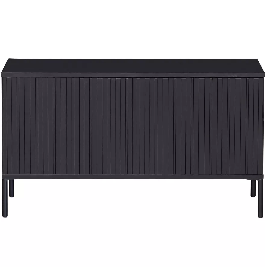 WOOOD Exclusive Gravure Tv-meubel 100 Grenen Zwart 8 WOOOD Exclusive Gravure Tv-meubel 100 Grenen Zwart - Afbeelding 8