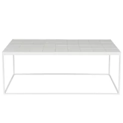 Zuiver Glazed Salontafel 42x93 Wit